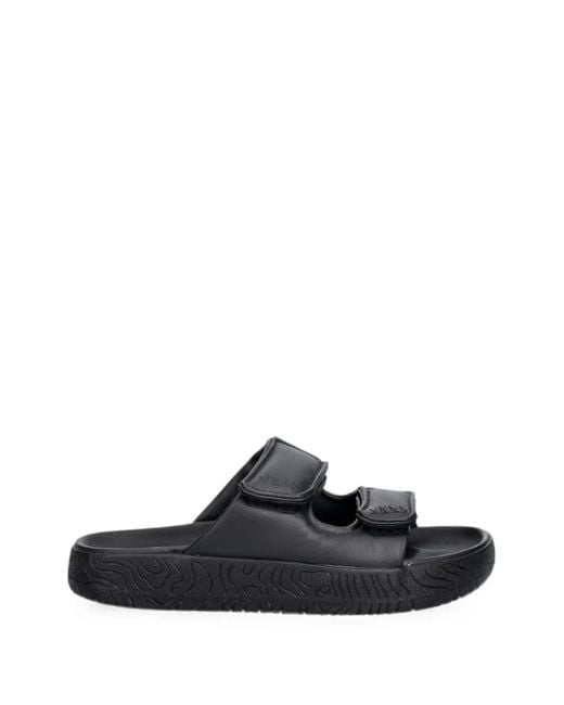 Veja Black Etna Bold Leather Full Slides