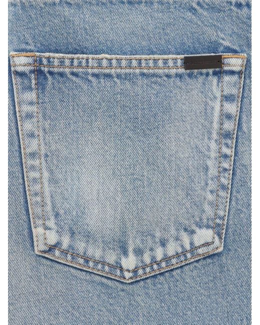 Saint Laurent Jeans Met Toelopende Pijpen in het Blue voor heren