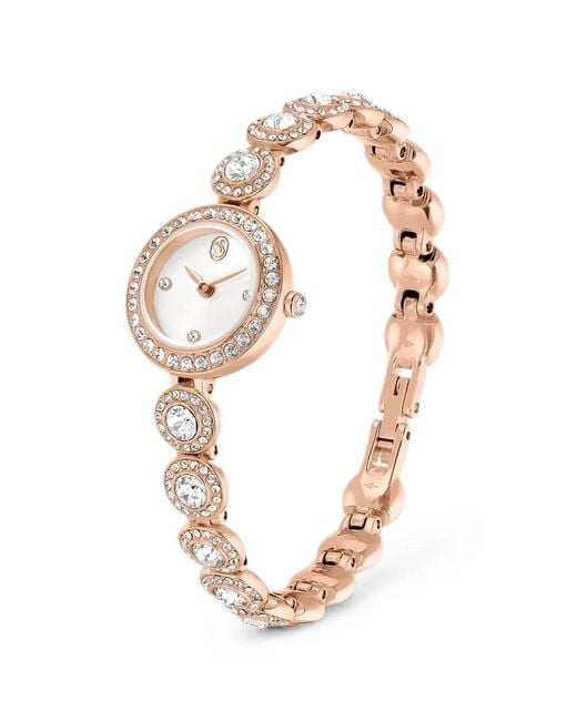 Swarovski Metallic Crystal-Embellished 20Mm Watch