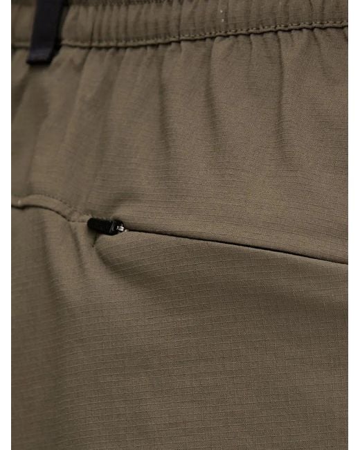 The North Face Green Class V Pathfinder Logo-Print Shorts