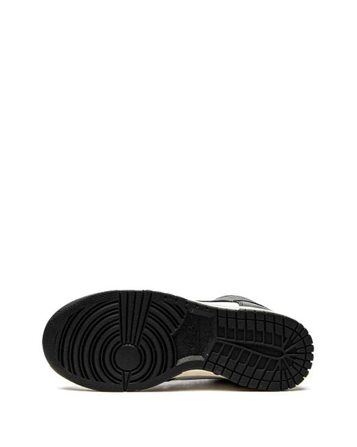 Nike Black Dunk High "Vintage" Sneakers