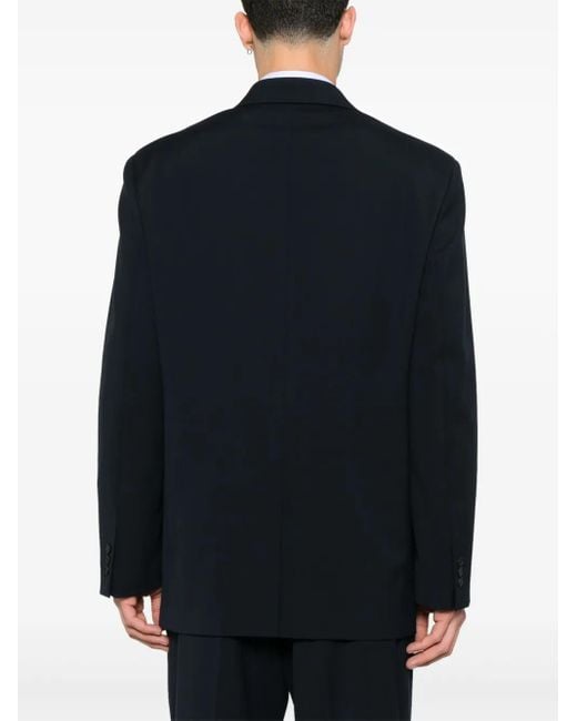 Sandro Blue Wool Blazer for men