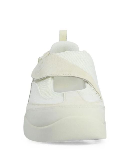 Fila White Melvis Mary Jane Slip-On Sneakers