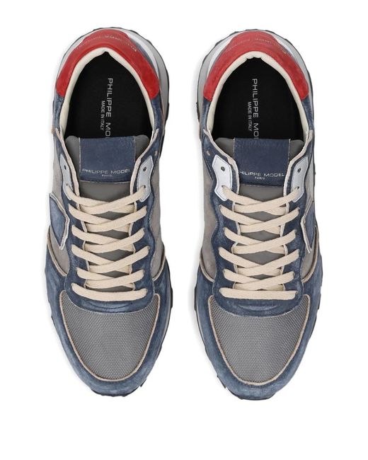Philippe Model Sneakers Mit Einsätzen in Gray für Herren