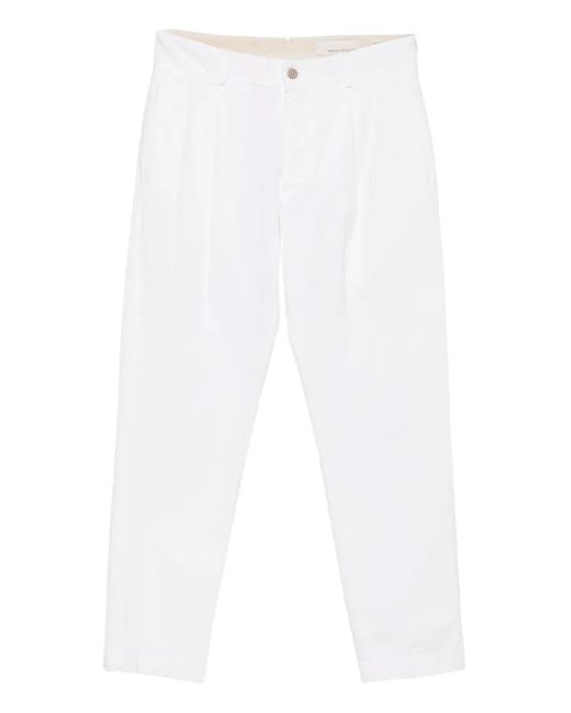 Pantalones con pinzas Original Vintage Style de hombre de color White