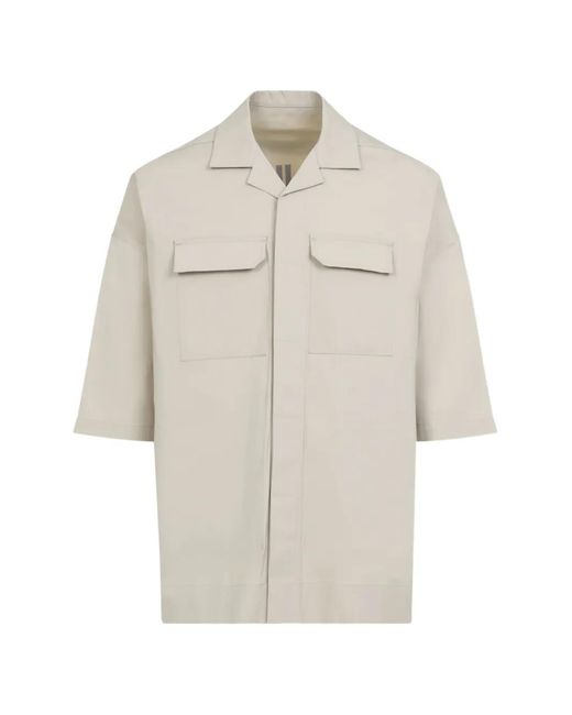 Rick Owens White Magnum Tommy Shirt for men