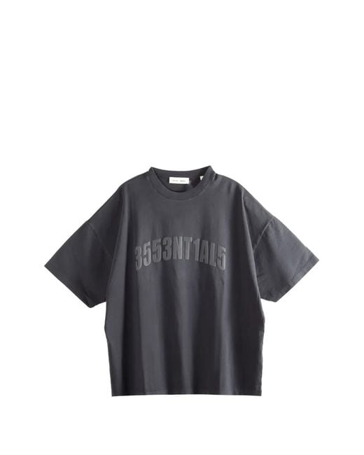 Fear Of God Gray Embossed T-Shirt