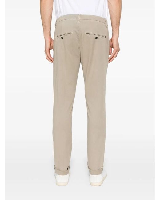 Dondup Natural Spiritissimo Mid-Rise Slim-Fit Chinos for men