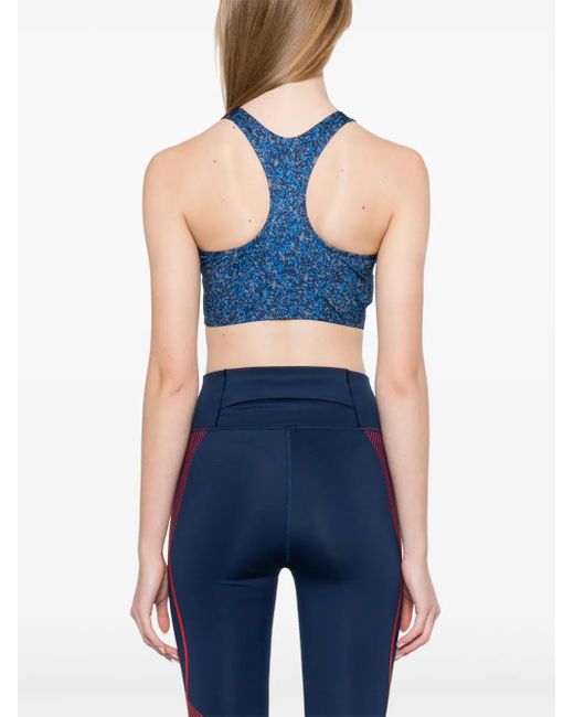 Adidas By Stella McCartney Blue Truepurpose Power Impact Sports Bra