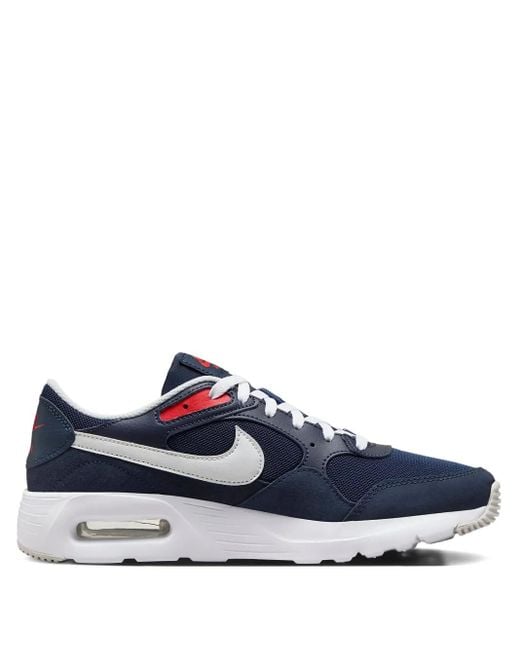 Nike Blue Air Max Sc Low-Tops Sneakers for men