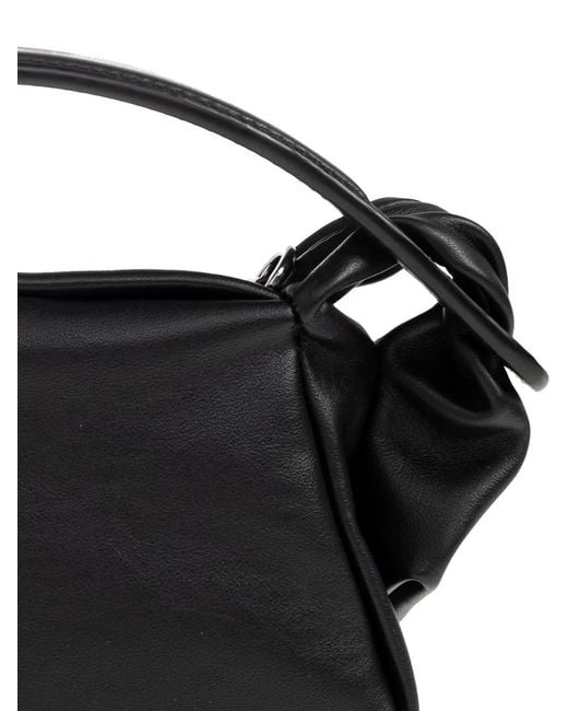 KENZO Black Knotted Handle Tote Bag