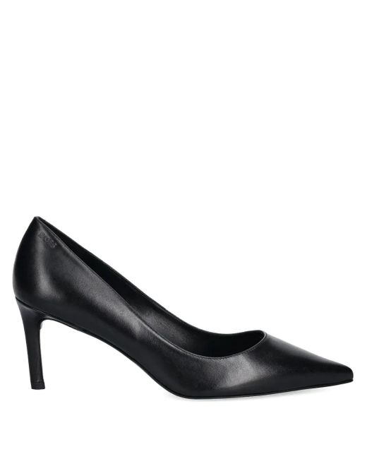 Boss Black 70Mm Pointed-Toe Stiletto Pumps