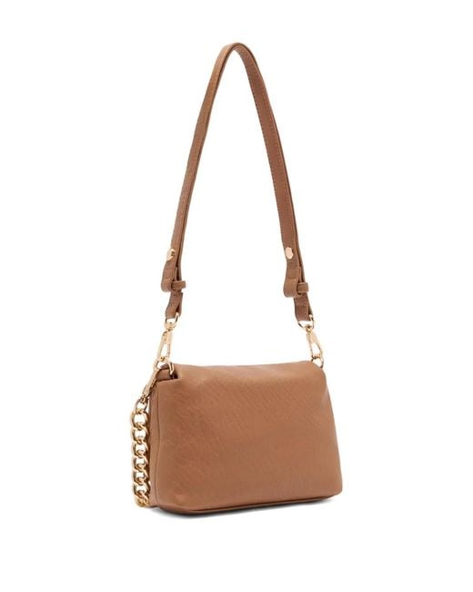 Liu Jo Brown Small Lapuffy Crossbody Bag