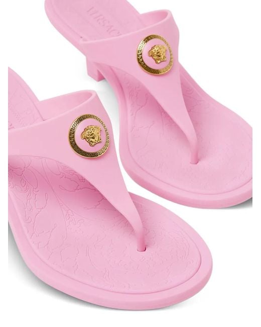 Versace Pink 56Mm Alia Mules