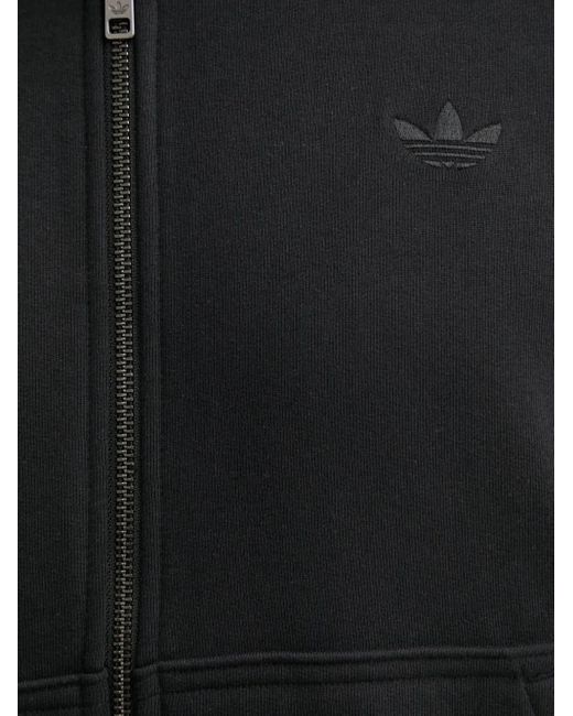 Adidas Black Zip-Up Hoodie for men