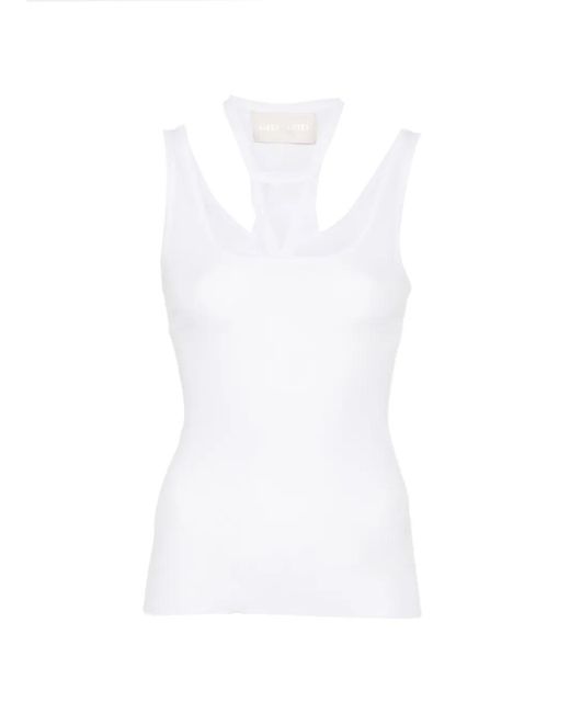 Circus Hotel White Halterneck Top