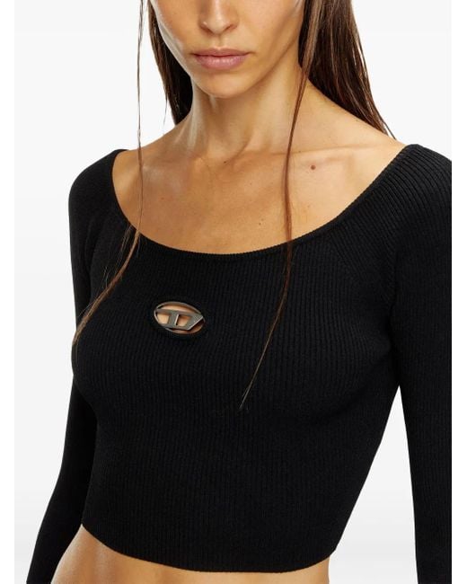 DIESEL Black Oval-D Top