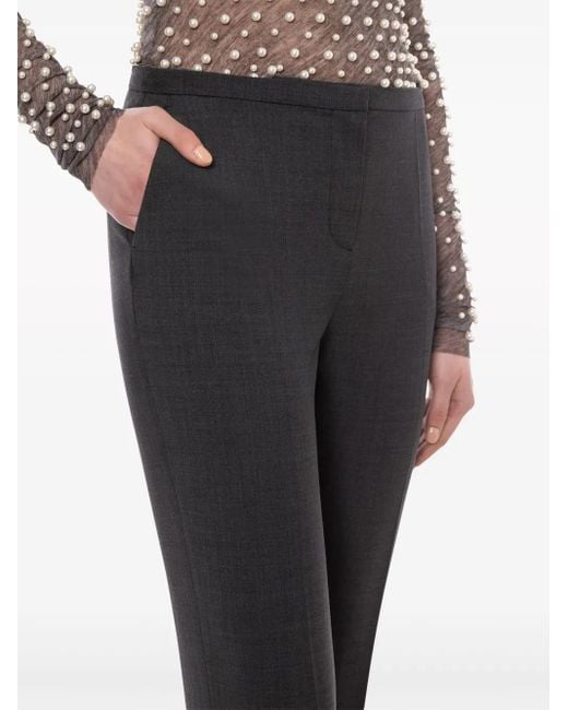 Philosophy Di Lorenzo Serafini Black Wool Trousers