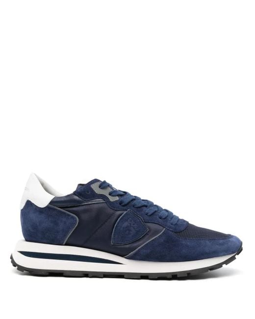 Philippe Model Blue Tropez Haute Lace-Up Sneakers for men