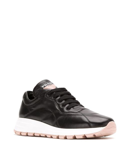 prada prax 01 sneakers black