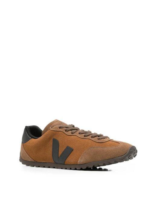 Veja Brown Gt Logo-Patch Sneakers