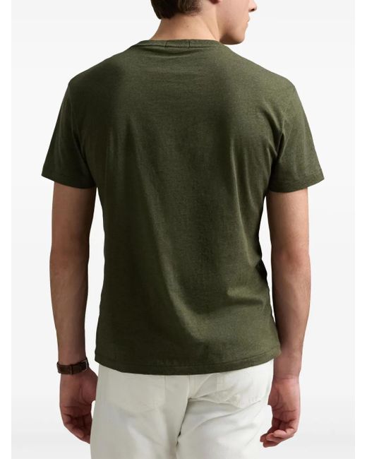 メンズ Polo Ralph Lauren ロゴ Tシャツ Green
