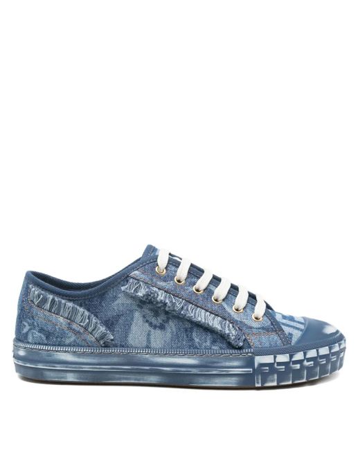 Sneakers Denim di Fendi in Blue