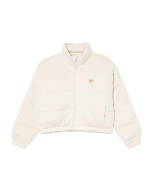 Chocoolate White Logo-Embroidered Jacket