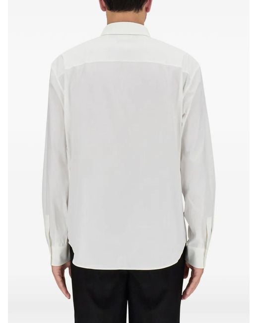 Ferragamo White Tuxedo Shirt for men