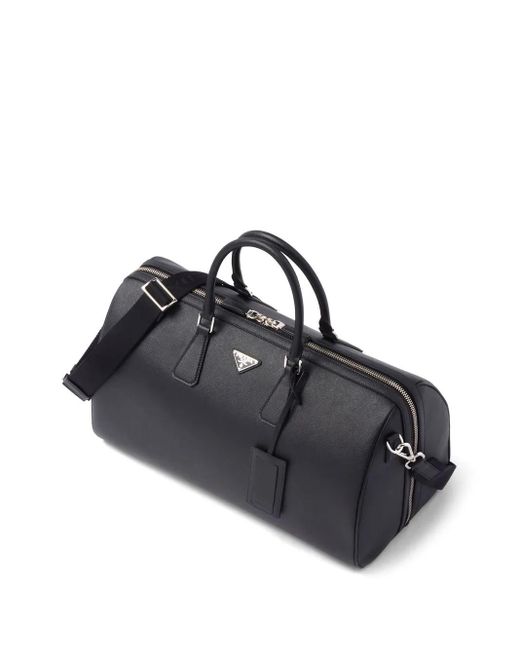 Borsa Da Viaggio di Prada in Black da Uomo