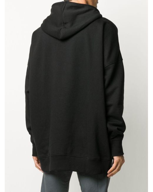 men's diesel black hoodie