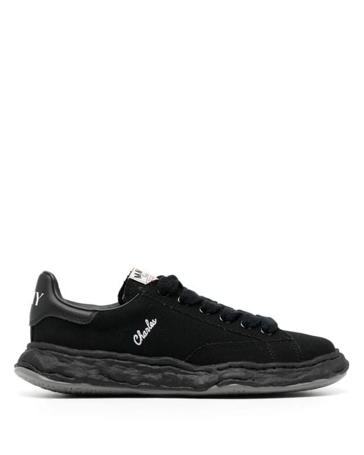 Maison Mihara Yasuhiro Black Charles Lace-Up Sneakers