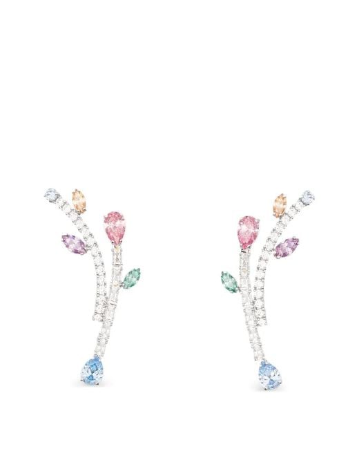 Swarovski Natural X Ariana Grande Drop-Design Earrings