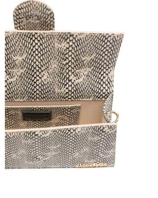 Jacquemus Gray 'Le Grand Bambino' Handtasche