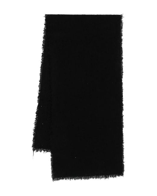 Faliero Sarti フレイド スカーフ Black
