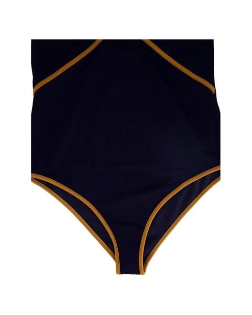 Johanna Ortiz Blue Salt And Saddle Swimsuit