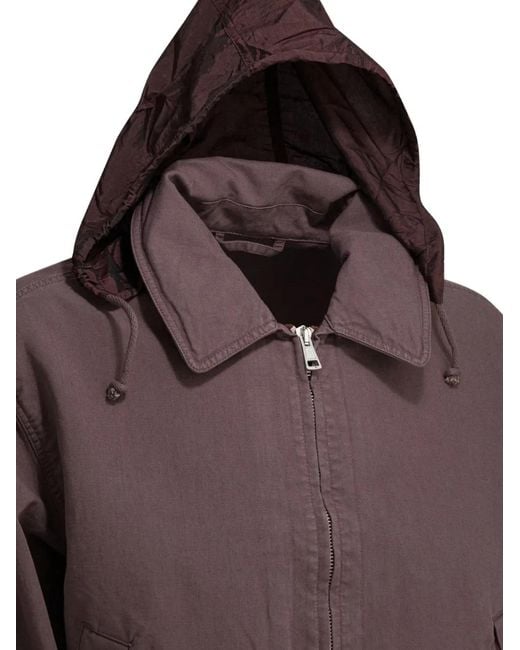 Our Legacy Brown Command Zip-Up Jacket for men