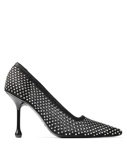 Jimmy Choo Ixia 95mm パンプス Black