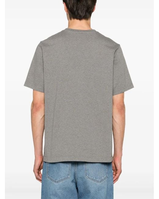 Maison Kitsuné Gray Maison Kitsune T-Shirts And Polos for men