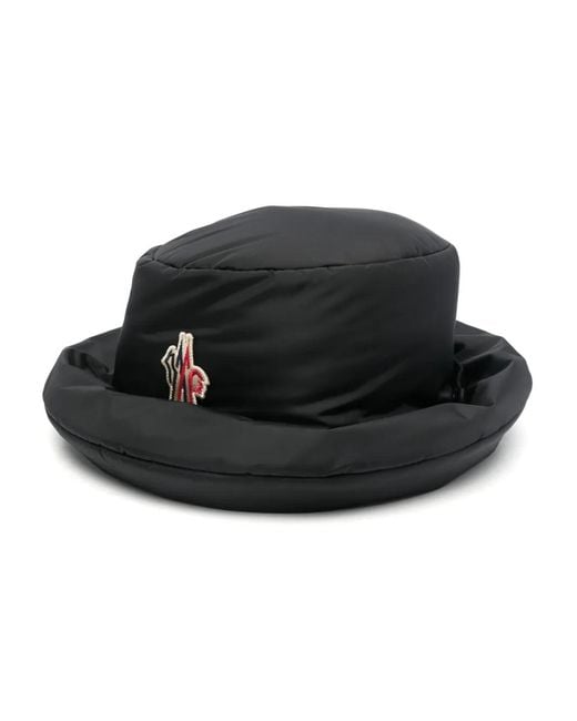 Moncler Black Padded Bucket Hat