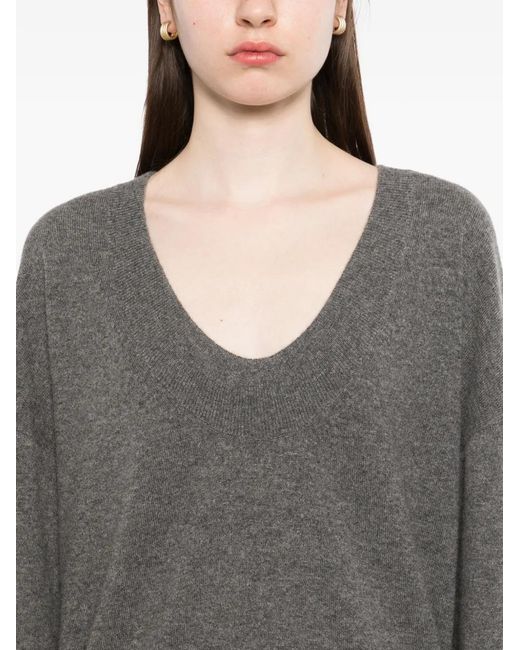 Brandon Maxwell Gray Rivers Sweater