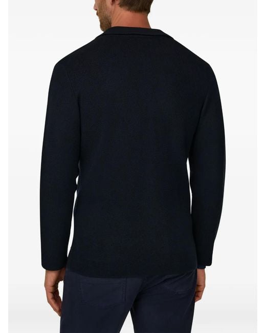 Boggi Blue Double-Breasted Blazer for men