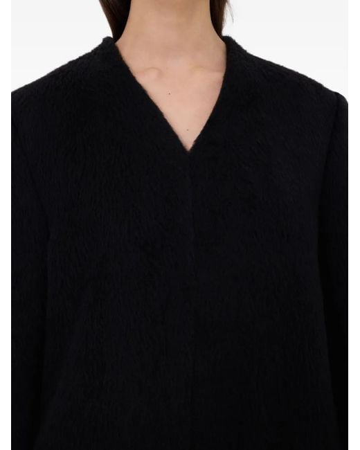 Loulou de Saison Voss Vネック コート Black