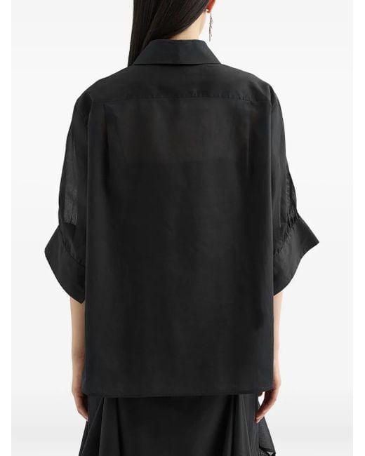 Jil Sander コットン シャツ Black
