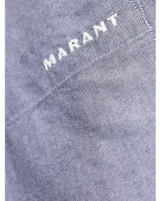 Isabel Marant Jasolo Overhemd in het Blue voor heren