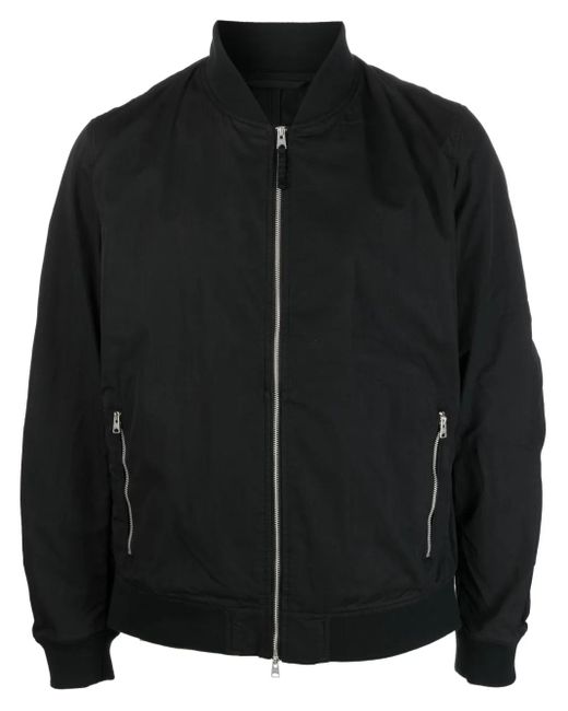 メンズ AllSaints ストレッチコットン ボンバージャケット Black