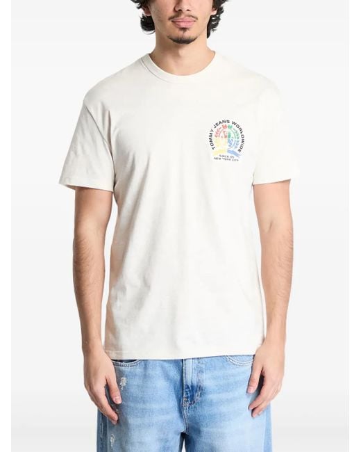 Tommy Hilfiger Men's White Pop Crest T-Shirt