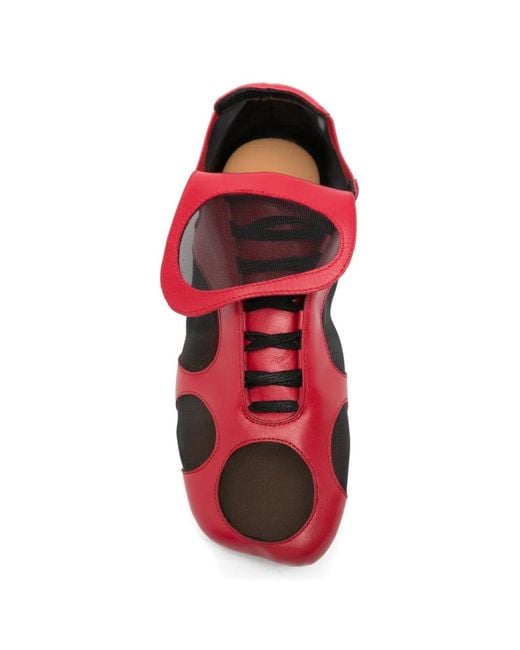 Egonlab Red Enez Sneakers for men