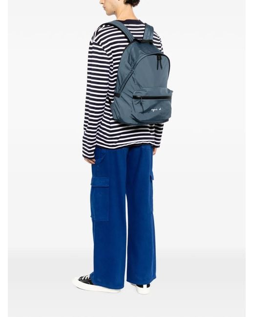 Agnes B. Blue Fred Backpack for men