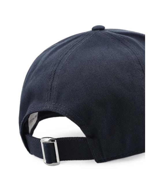 Moncler Baseballkappe Mit Logo-Patch in Blue für Herren